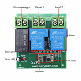 Fernsteuerungsschalter Hochleistungs AC Ausgang mit Eins 12-Kanal Sender & Sechs Empfänger (Modell 0020757)