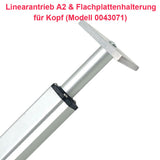 10MM Hublänge Linearantrieb 2000N mit Potentiometer und Rückmeldung (Modell 0041660)