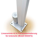10MM Hublänge Linearantrieb 2000N mit Potentiometer und Rückmeldung (Modell 0041660)