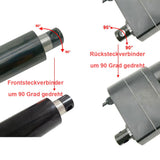 Vier 1500MM 3000N Elektrische Linearantriebe Industrie Linearaktoren Synchronisierung (Modell 0043054-3)
