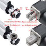 6000N Elektrischer Linearantrieb Industrie mit Linearaktor Fernbedienung (Modell 0043080)