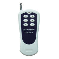 Funkschalter Set 10~80V DC Eingang - Eins 6 Tasten Sender & Sechs Empfänger (Modell 0020734)