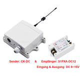 DC Strom Auslösend Funkschalter mit 8~15V/15~26V DC Ausgang & Eingang