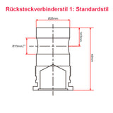 5000N Hochleistungs Linearantrieb 700mm Hub für Industrieautomation (Modell 0041549)