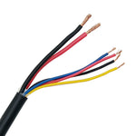 Sechsadriges Stromkabel für Linearantrieb mit Hall Effekt Sensor