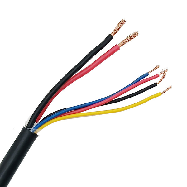 Sechsadriges Stromkabel für Linearantrieb mit Hall Effekt Sensor