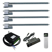 Vier 700MM-1000MM 5000N Linearantriebe Industrie Synchronisierung