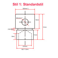 Wasserdicht IP67 Linearantrieb 10mm Hub Geräuscharmer Elektrischer Linearaktuator (Modell 0041931)