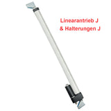 Wasserdicht IP67 Linearantrieb 600mm Hub Geräuscharmer Elektrischer Linearaktuator (Modell 0041943)