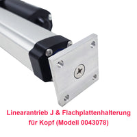 Wasserdichter Linearantrieb J - Kopfemontage Flache Platten Halterung (Modell 0043078)