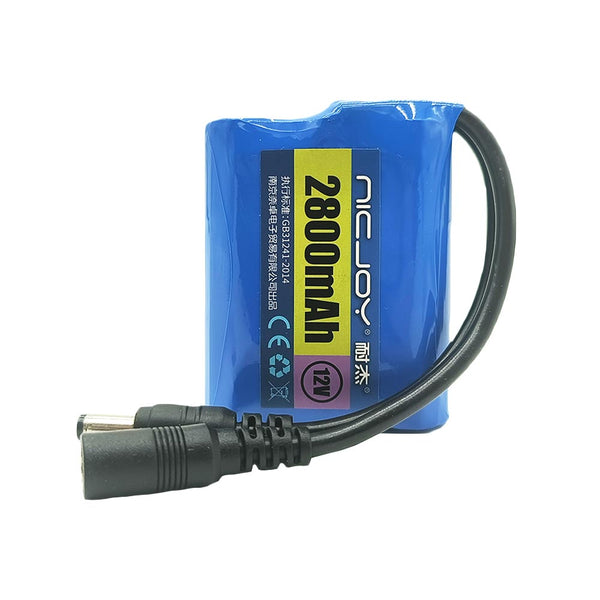 Wiederaufladbare 12V 2800mAh Lithiumbatterie