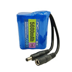 Wiederaufladbare 12V 5600mAh Lithiumbatterie